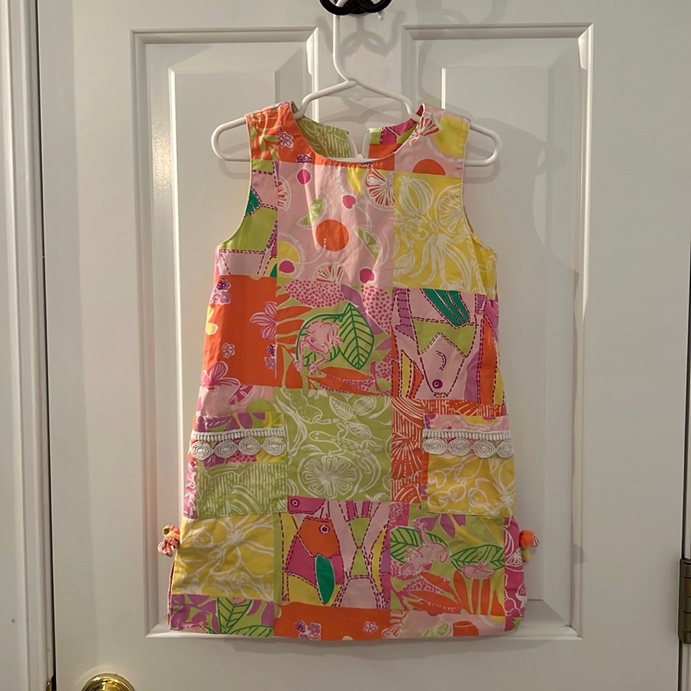Lilly Pulitzer Shift Dress size 5t GUC